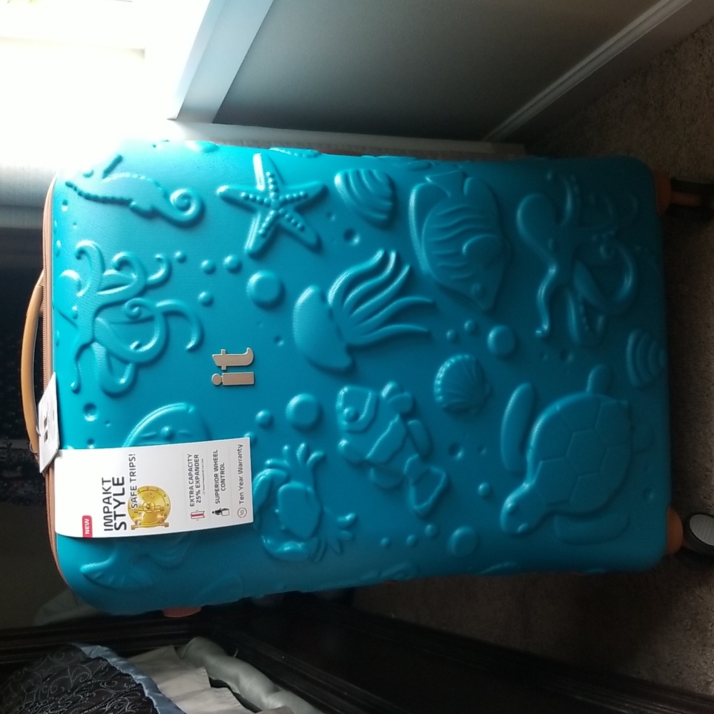 MERMAID.... seahorses ocean IT luggage